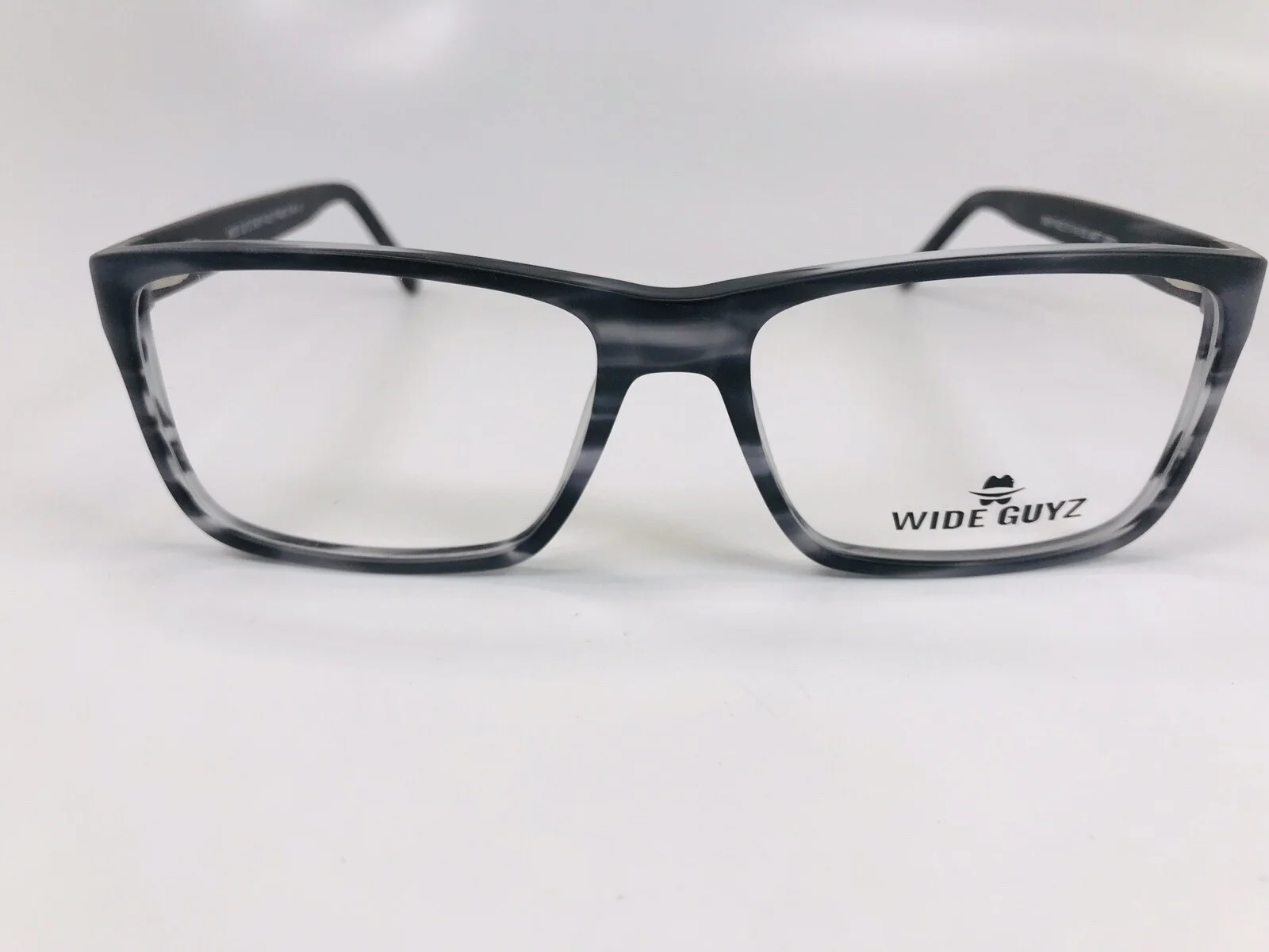 New Wide Guyz Matte Grey BABY FACE Eyeglasses 57mm for The Stylish Large Man 3