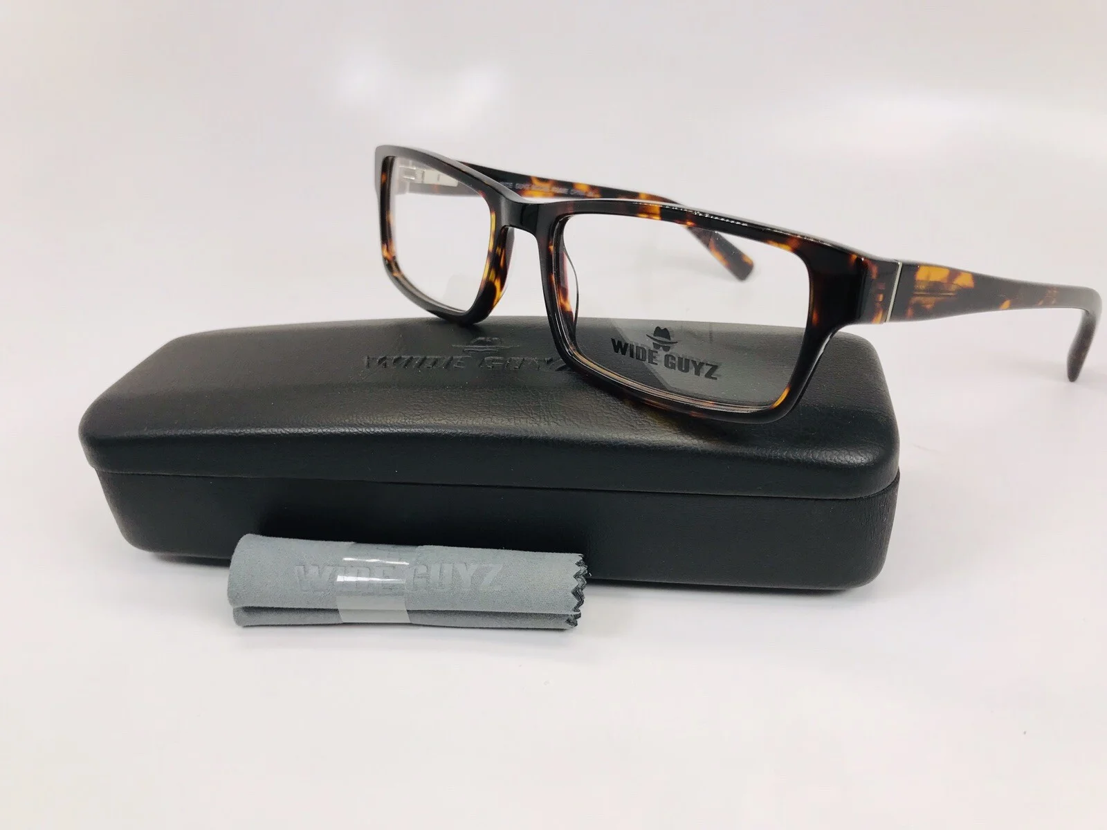 New Wide Guyz Tortoise MOOSE Eyeglasses 60mm for The Stylish Large Man