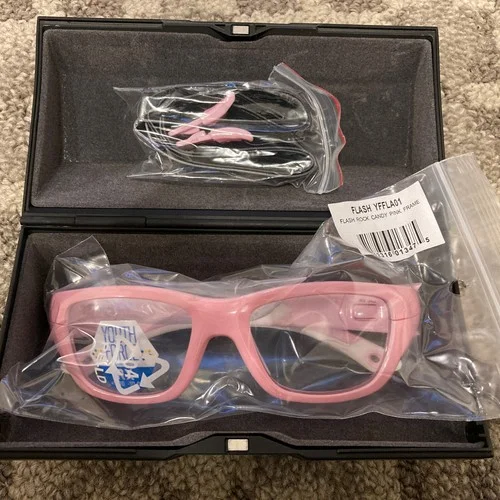 NEW Wiley X Flash Children’s Sports Glasses In candy pink YFFLA01 (48-17-125)