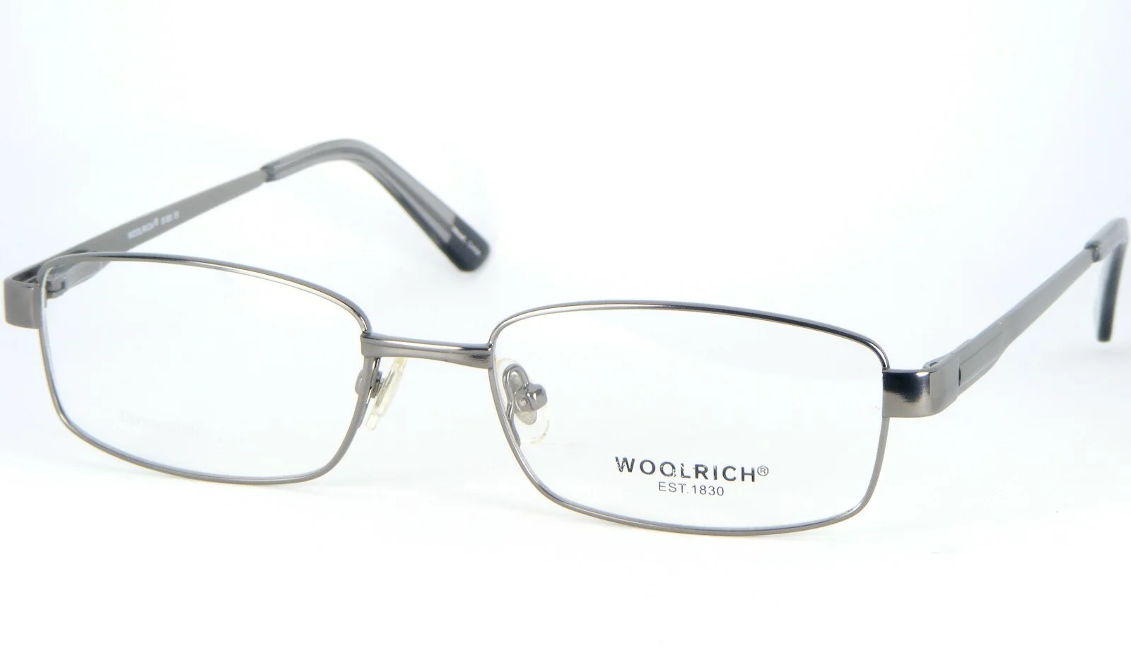 NEW WOOLRICH 8180 M. GUNMETAL EYEGLASSES GLASSES METAL FRAME 52-18-140mm
