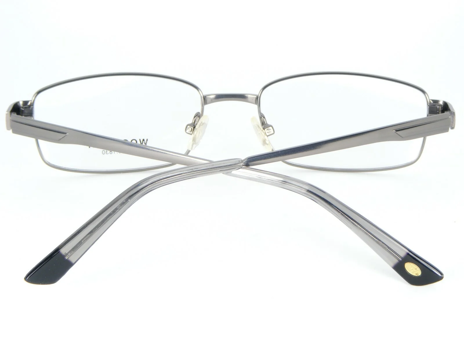 NEW WOOLRICH 8180 M. GUNMETAL EYEGLASSES GLASSES METAL FRAME 52-18-140mm 3