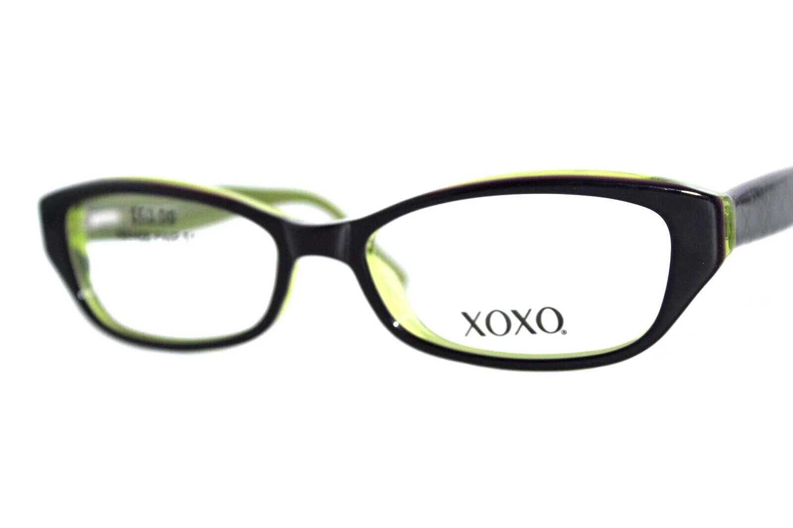NEW XOXO HIPSTER PURPLE GREEN AUTHENTIC EYEGLASSES FRAMES 51-15-135MM RX 2