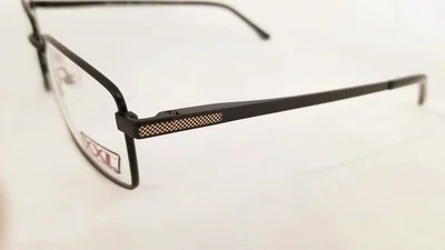 new XXL Bison eyeglasses Frame Black 59mm MEN Extra Large Total width 152mm 3