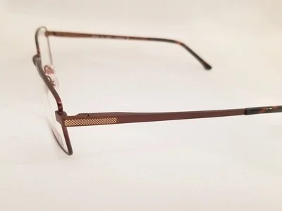 new XXL Bison eyeglasses Frame Brown 59mm MEN Extra Large Total width 152mm 3