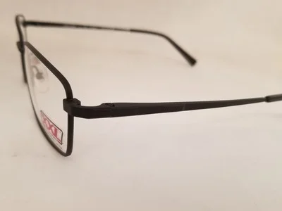 new XXL Explorer Titanium eyeglasses Frame Black 59mm Extra Large 152Width 3