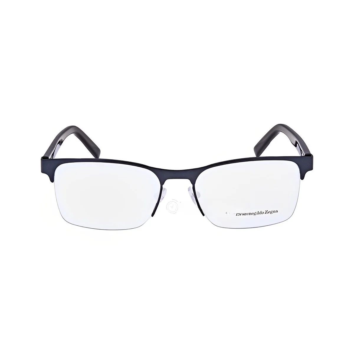 New Zegna Eyeglasses - EZ5023 092- Black with Blue temples (54-18-145) 3