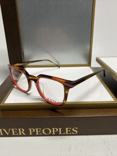 New Zen 220222 Roser C02 Brown/Red Eyeglasses 49-21-140mm Full Rim frames 4