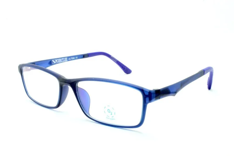 NEW ZIMCO OXYGEN O2 FLEXIBLE 6000 BLUE EYEGLASSES SIZE: 54-16-140