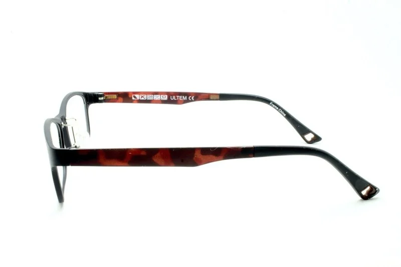 NEW ZIMCO OXYGEN O2 FLEXIBLE 6004 BLACK EYEGLASSES SIZE: 52-16-140 2