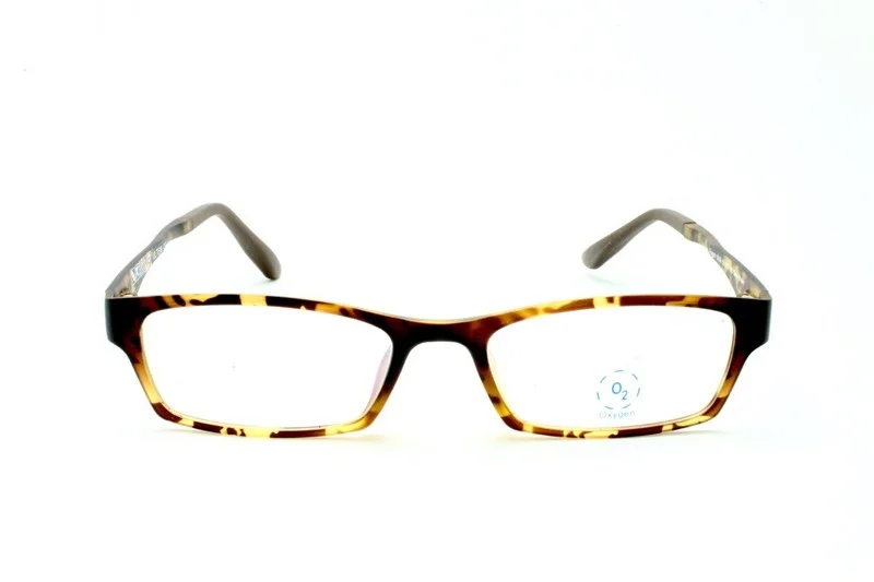 NEW ZIMCO OXYGEN O2 FLEXIBLE 6009 DEMI/BROWN EYEGLASSES SIZE: 50-17-140 3