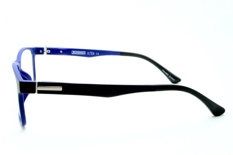 NEW ZIMCO OXYGEN O2 FLEXIBLE 6032 BLACK/BLUE EYEGLASSES SIZE: 55-15-145 2