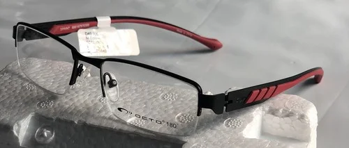 New~Octo 180 D49 49 SprinT 51-17-140 Black/red frames Men’s Eyeglasses Tag $68 2