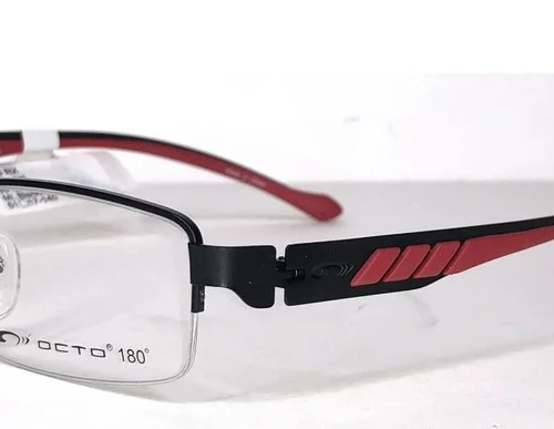 New~Octo 180 D49 49 SprinT 51-17-140 Black/red frames Men’s Eyeglasses Tag $68 3