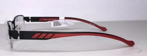 New~Octo 180 D49 49 SprinT 51-17-140 Black/red frames Men’s Eyeglasses Tag $68 4