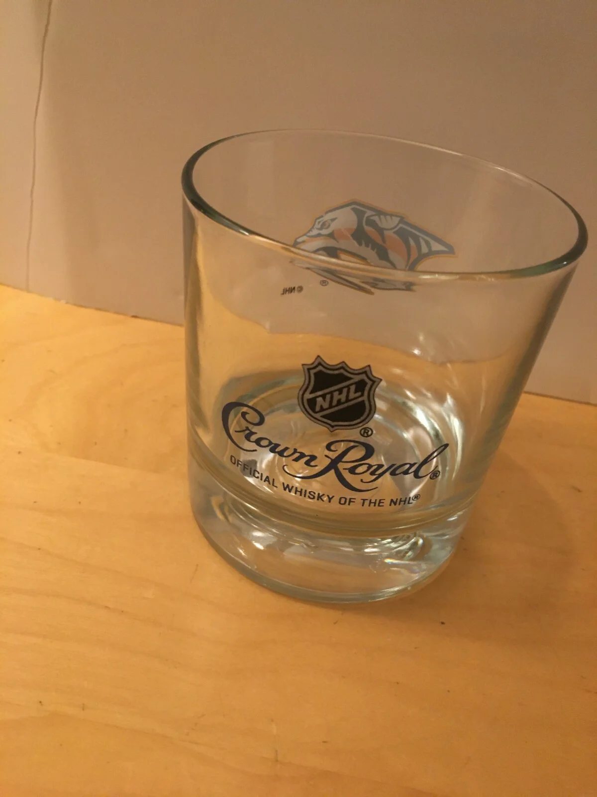 NHL CROWN ROYAL GLASS NASHVILLE PREDATORS FLORIDA PANTHERS SHARKS ARIZONA COYOTE 3