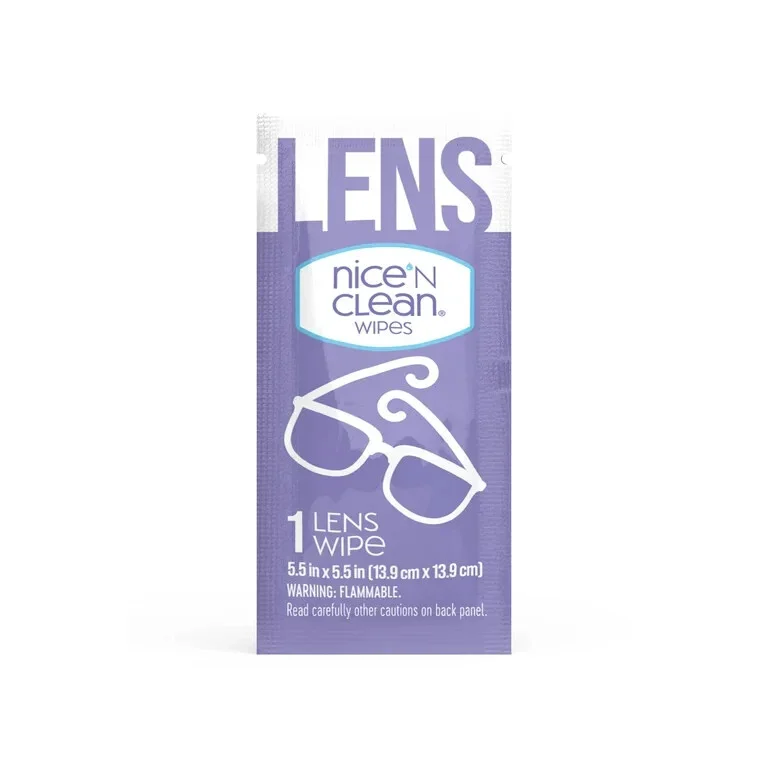 Nice N CLEAN SmudgeGuard Eyeglass Cleaner, Lens Wipes (50) free Shipping 4