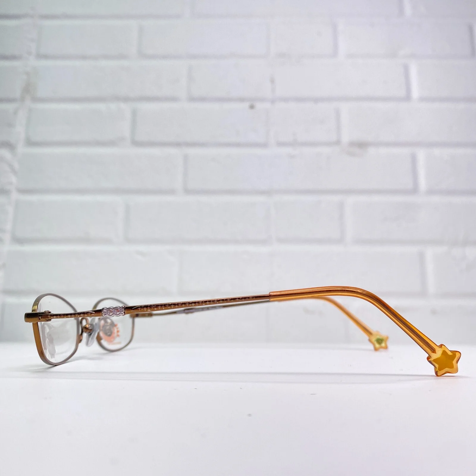 Nickelodeon Fairly Odd Parents Eyeglasses Frames Brown 43-17-130 21725 3
