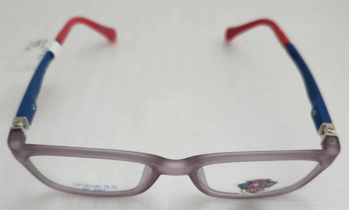 Nickelodeon Kid Eyeglasses Frame Paw Patrol PP02 45[]15-125 Gray Blue Red - F S 2