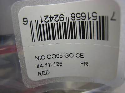 NICKELODEON NIC DIEGO 0005 RED 44-17-125 Eyeglass Frames New 3