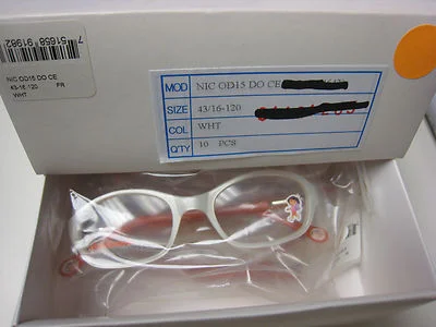 NICKELODEON NIC DORA OD15 WHITE 43-16-120 Eyeglass Frames New 4
