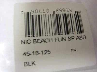 NICKELODEON NIC SPONGE BOB BEACH FUN BLACK 45-18-125 Eyeglass Frames New 3
