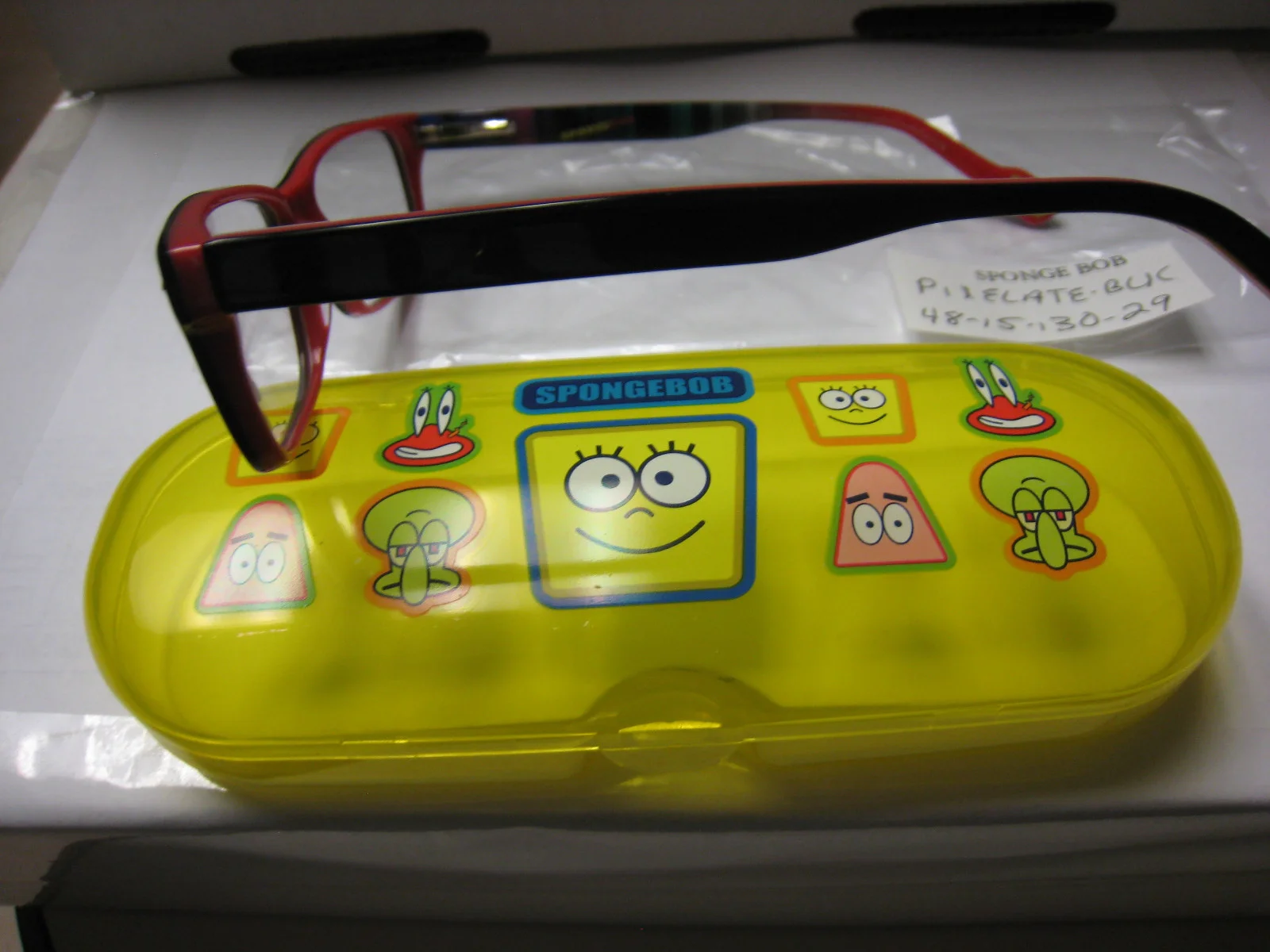 NICKELODEON NIC SPONGE BOB PIXELATE in BLACK 48-15-130 Eyeglass Frames DEMO 2