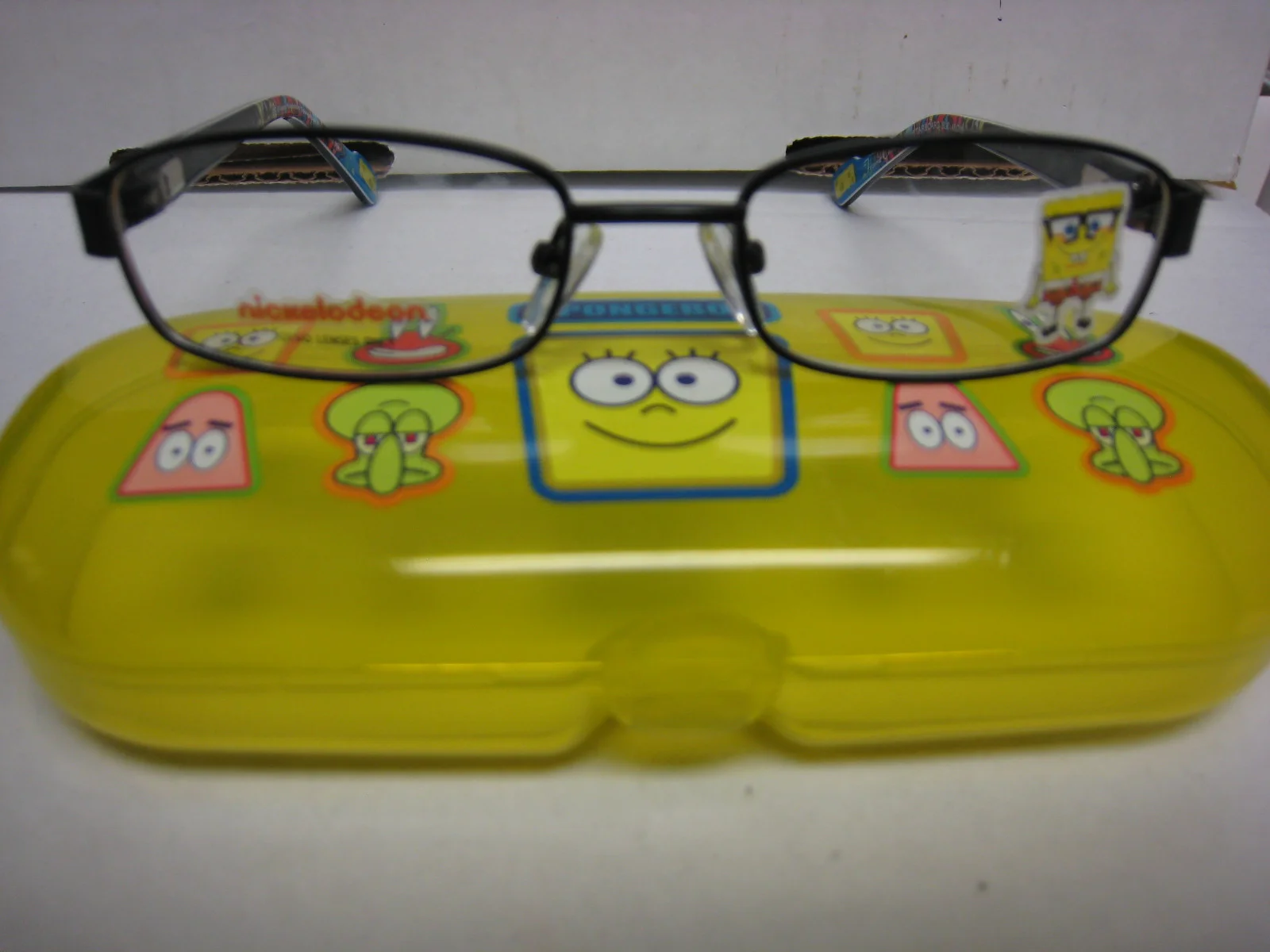 NICKELODEON NIC SPONGE BOB STARBOARD in BLACK 46-16-125 Eyeglass Frames New