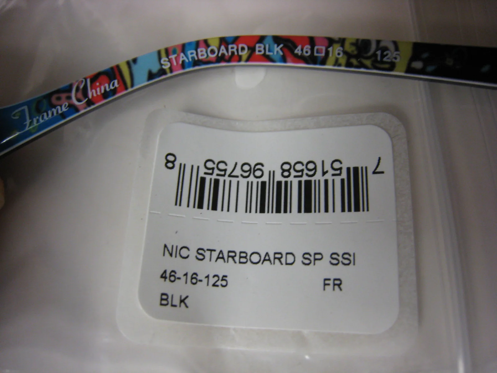 NICKELODEON NIC SPONGE BOB STARBOARD in BLACK 46-16-125 Eyeglass Frames New 3