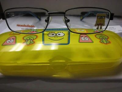 NICKELODEON NIC SPONGE BOB style BOUY in GUNMETAL 48-15-125 Eyeglass Frames