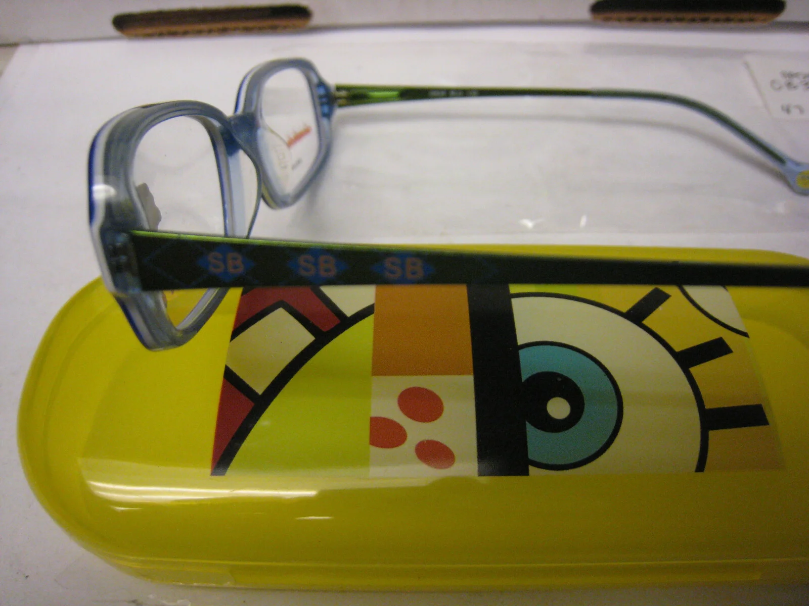 NICKELODEON NIC SPONGE BOB Style OB36 in BLUE 47-17-130 Eyeglass Frames 2