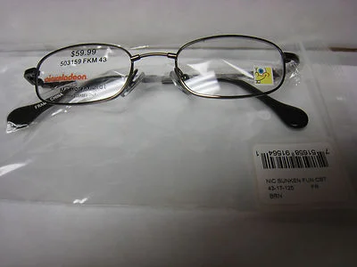 NICKELODEON NIC SPONGE BOB SUNKEN FUN BLUE 43-17-125 Eyeglass Frames New