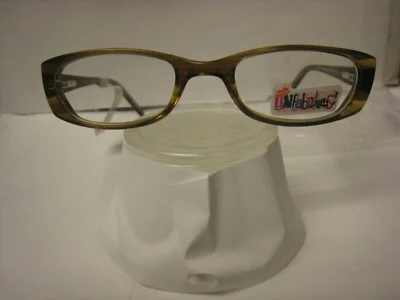 NICKELODEON NIC UNFABULOUS EARTHY in BROWN 45-17-123 Eyeglass Frames New 3