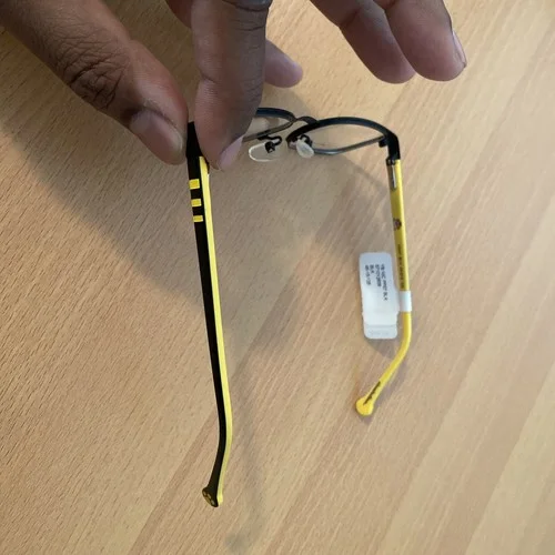 Nickelodeon Paw Patrol Kids Eyeglass Frames PP07 NIC 46-15-125 Black/ Yellow 3
