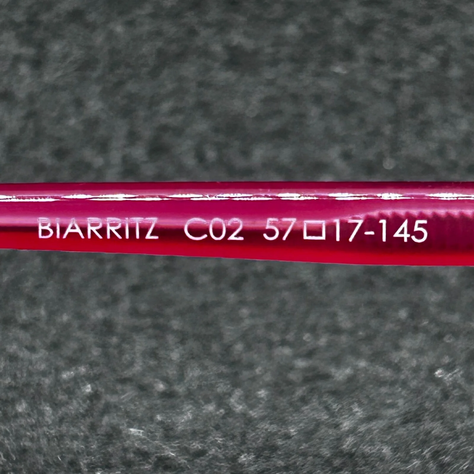 Nicole Miller Biarritz C02 Eyeglasses **FRAME ONLY** Gold & Mauve 57-17-145 EUC 4