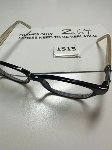 Nicole Miller Centre C02 Blue Cream Eyeglass Frames Women 50-16-135
