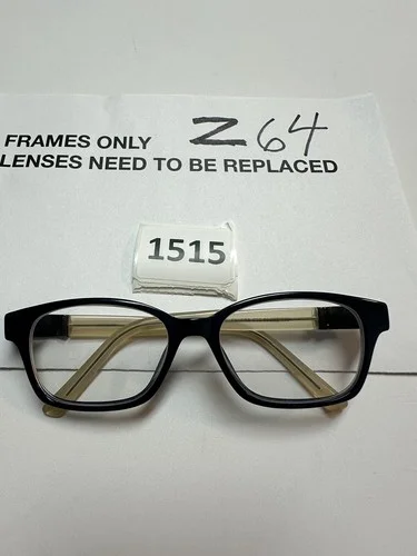 Nicole Miller Centre C02 Blue Cream Eyeglass Frames Women 50-16-135 2