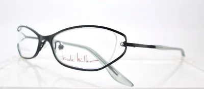 Nicole Miller Chintz Black 51-17 Eyewear Eyeglass Optical Frames Womens NOS 2