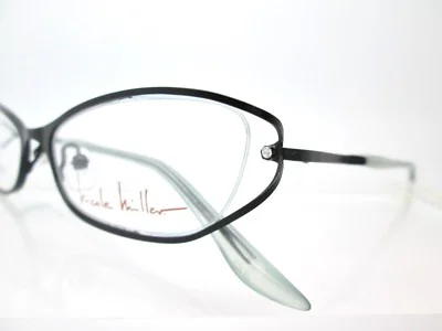 Nicole Miller Chintz Black 51-17 Eyewear Eyeglass Optical Frames Womens NOS 3