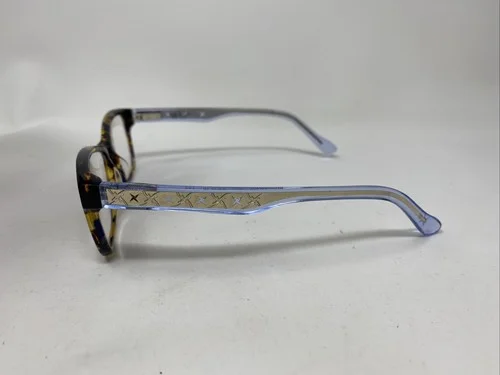 NICOLE MILLER EYEGLASSES BROADWAY C03 50/16/135 TORTOISE BLUE FLEX HINGE ME40 2