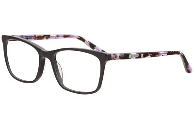 Nicole Miller Eyeglasses NMAntwerp C03 Purple/Tortoise Optical Frame 56mm