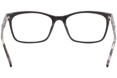 Nicole Miller Eyeglasses NMAntwerp C03 Purple/Tortoise Optical Frame 56mm 4