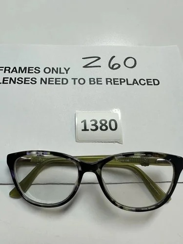 Nicole Miller Womens Arden Purple Tortoise Glasses Frames Rare 2