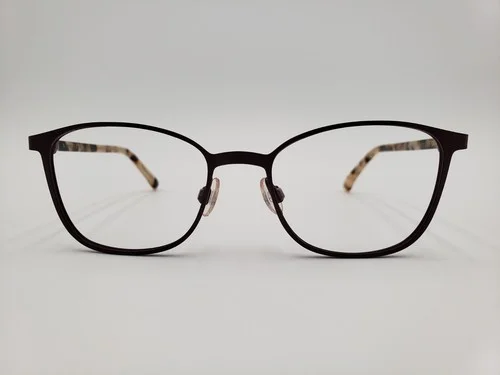 Nifties NI8477 col. 3931 PETITE Brown metal Eyeglasses Frames 47-16 125 2