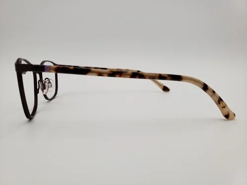 Nifties NI8477 col. 3931 PETITE Brown metal Eyeglasses Frames 47-16 125 3