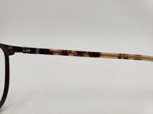 Nifties NI8477 col. 3931 PETITE Brown metal Eyeglasses Frames 47-16 125 4