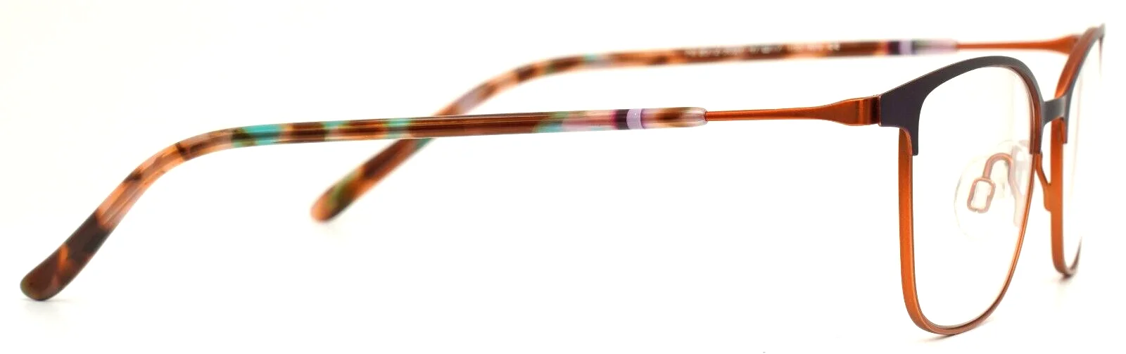 NIFTIES NI8512 3021 Lilac Womens Semi Cat Eye Full Rim Eyeglasses 47-17-135 B:36 4