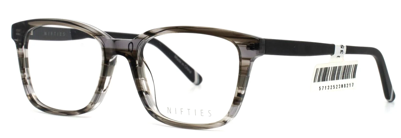 NIFTIES NI9471 6515 Grey Light Transparent Womens Eyeglasses 49-17-135