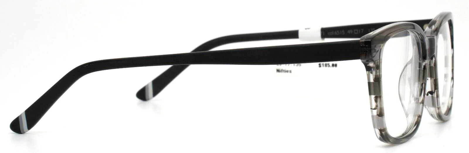 NIFTIES NI9471 6515 Grey Light Transparent Womens Eyeglasses 49-17-135 4