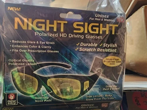Night Sight Driving Glasses HD Sunglasses Polarized Anti Glare Night Vision LN 3