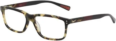 NIKE 36KD 001 Matte Black Clear Round Eyeglasses Frames Sport 49-21- 135